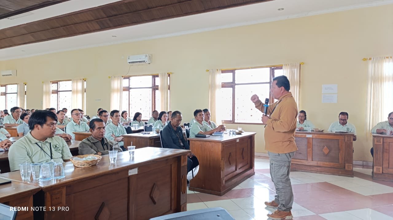 pengarahan kepala dinas pertanian